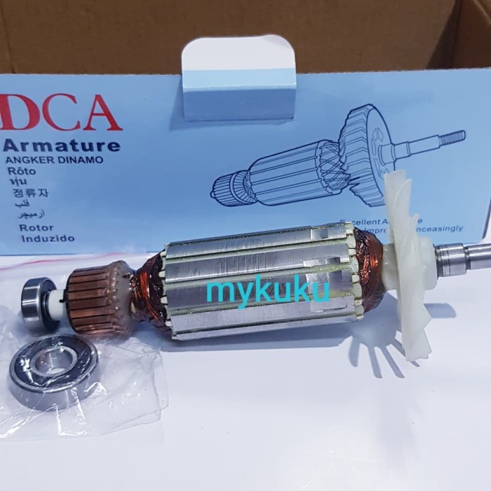 DCA Armature / Angker Disc Grinder Gerinda Tangan Maktec MT954 MT 954