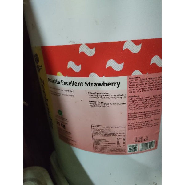 

Selai Strawberry Zeelandia Paletta repack 500gr