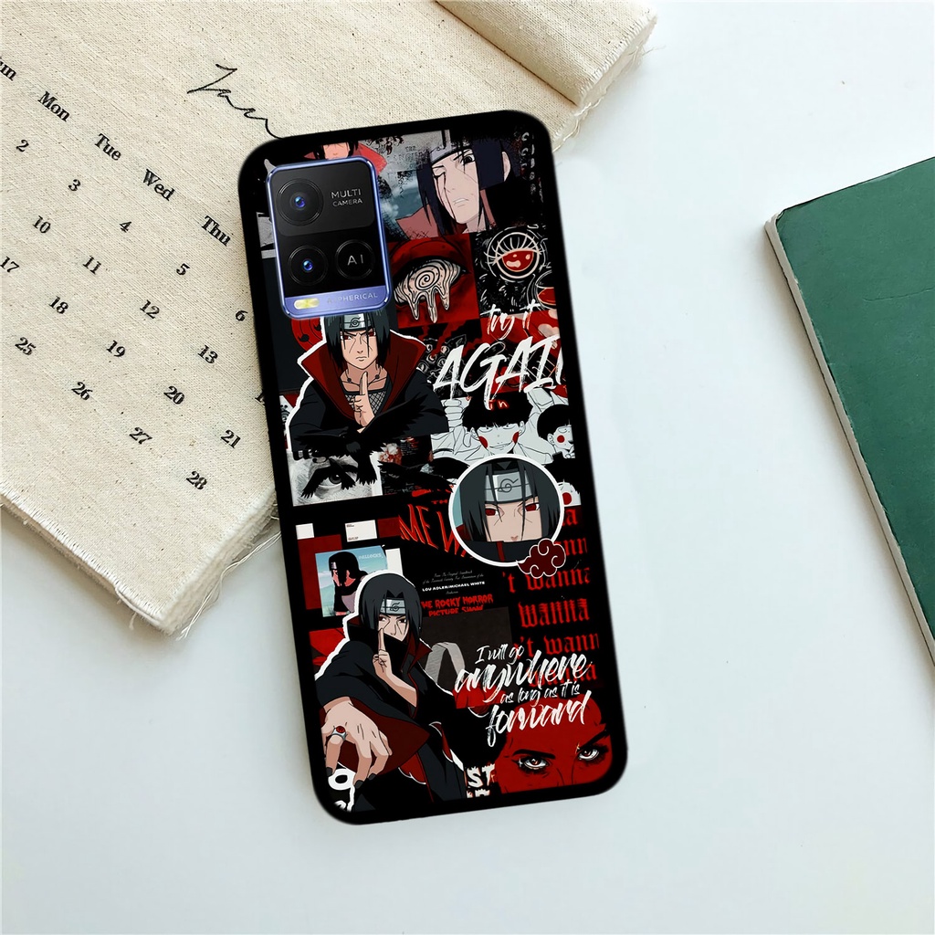 [VV126] Custom Case Glossy ALL TYPE VIVO Y21 Y21A Y21S Y21T Y33S Y33T ANIME ITACHI NARUTO