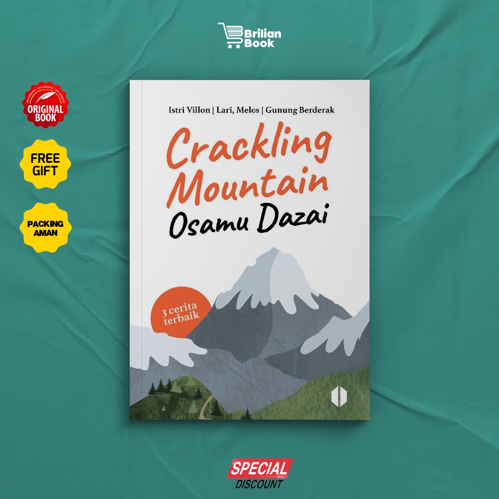 Buku Original Osamu Dazai Crackling Mountain Buku Novel Sastra Klasik Jepang
