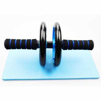 GS7i TOMSHOO Alat Gym Fitness Roller Push Up Bar Hand Grip 5 In 1 TS002 Hitam/Blue Ori-YA