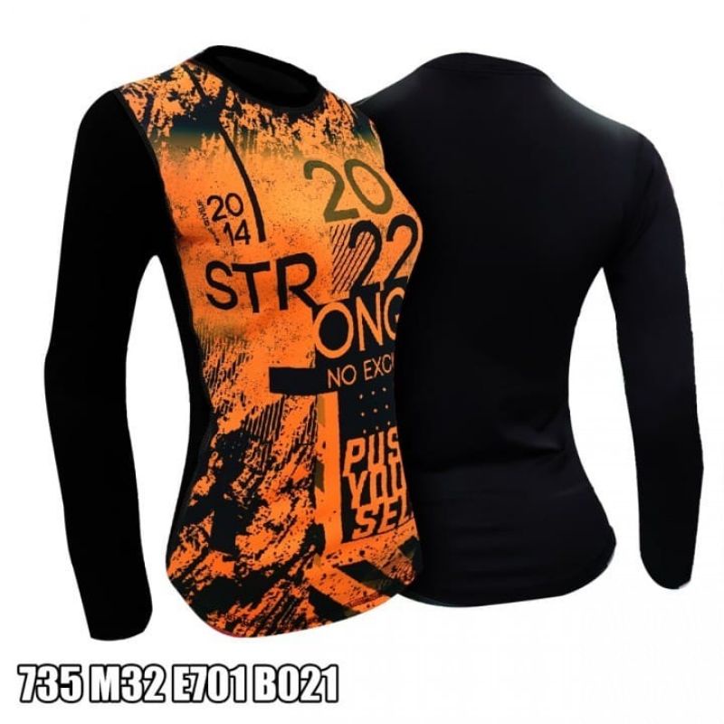 Sixpack pakaian Olahraga Wanita printing 735
