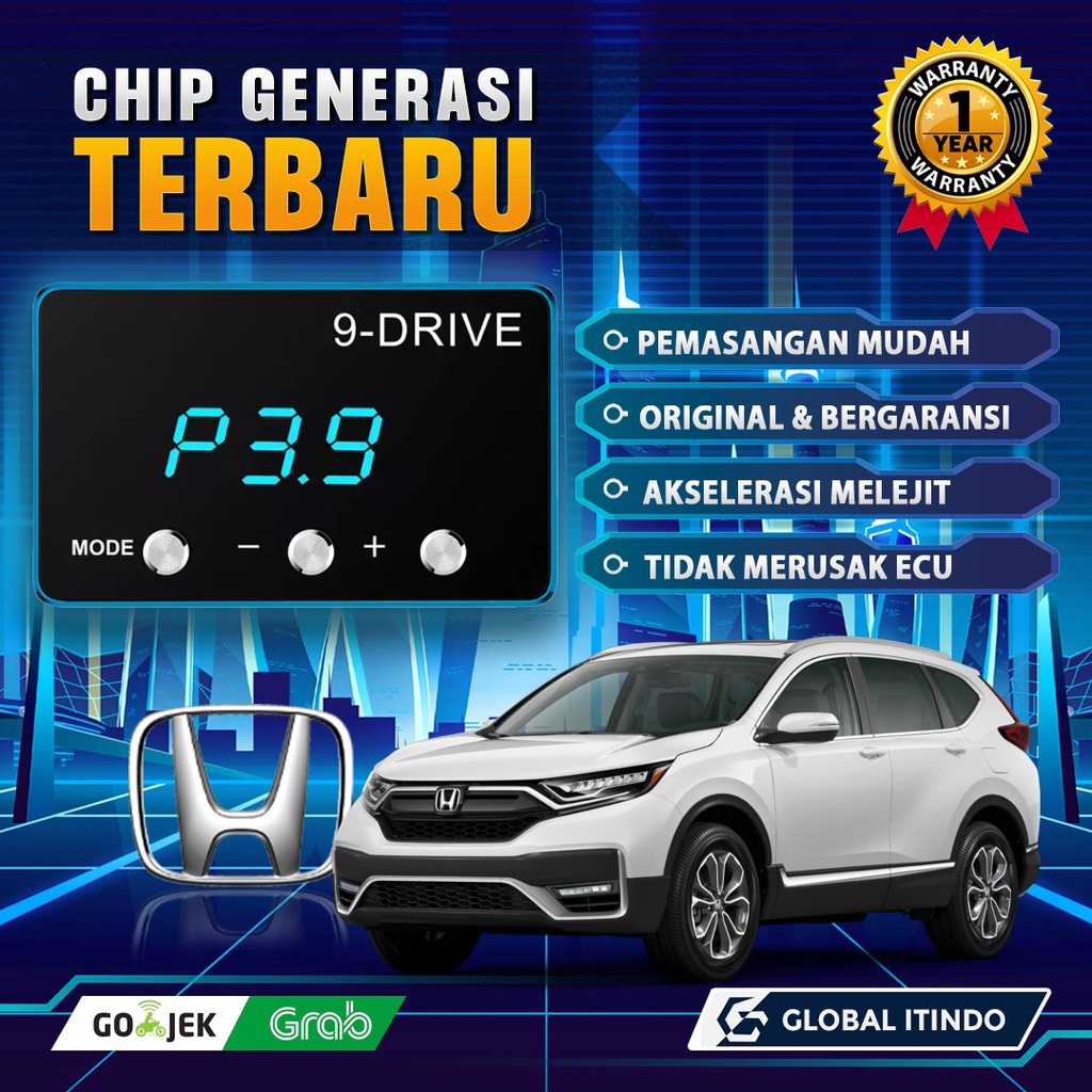 9 Drive Honda CRV CR-V Turbo Piggyback Throttle Controller ECU Remap