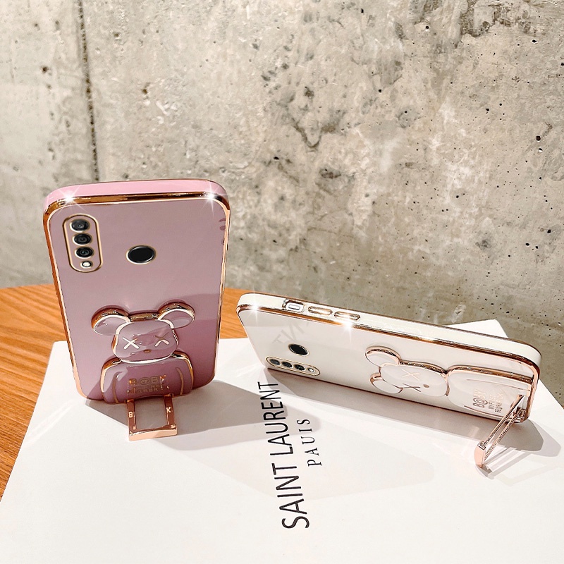 Soft Case Silikon Motif Beruang Untuk Xiaomi Mi 12 Lite Mi 11 Lite Mi 11T Pro 10T Note 8 Pro Note 7 8A