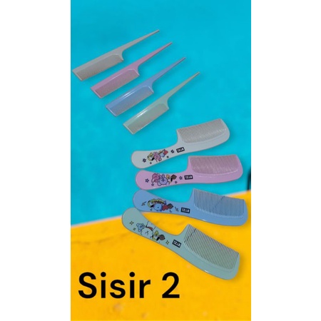 Sisir 2 Set Karakter Lucu Imut