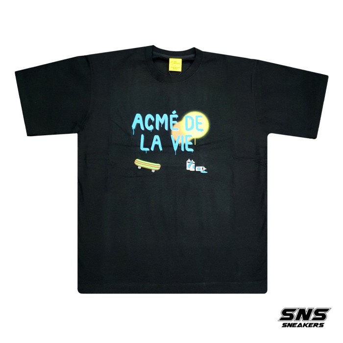 ADLV x Simpsons Graffiti Bart Black Tee 100% Original Authentic