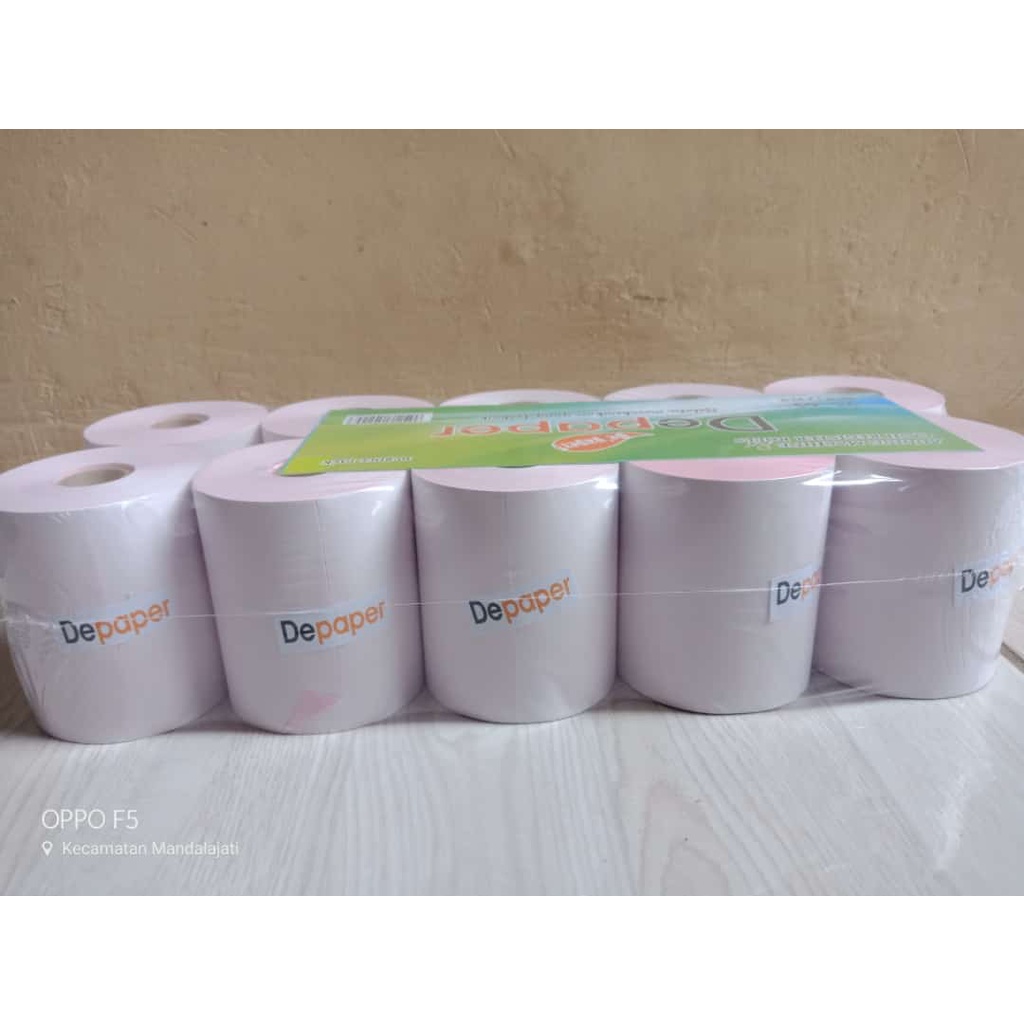

HJK KERTAS STRUK NCR 2 PLY 75X65X12MM MERK DPAPER