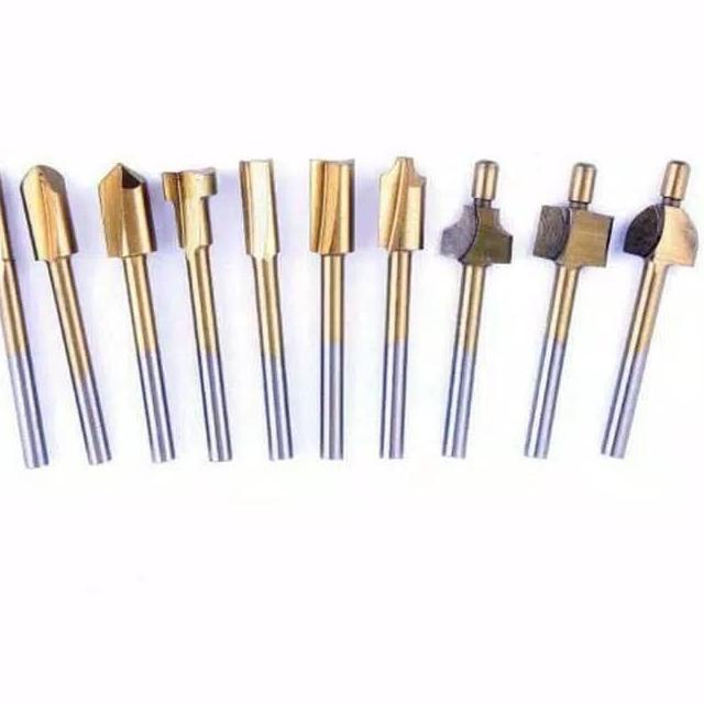 Mata Bor Dremel Titanium HSS Router Bit Rotary Tool