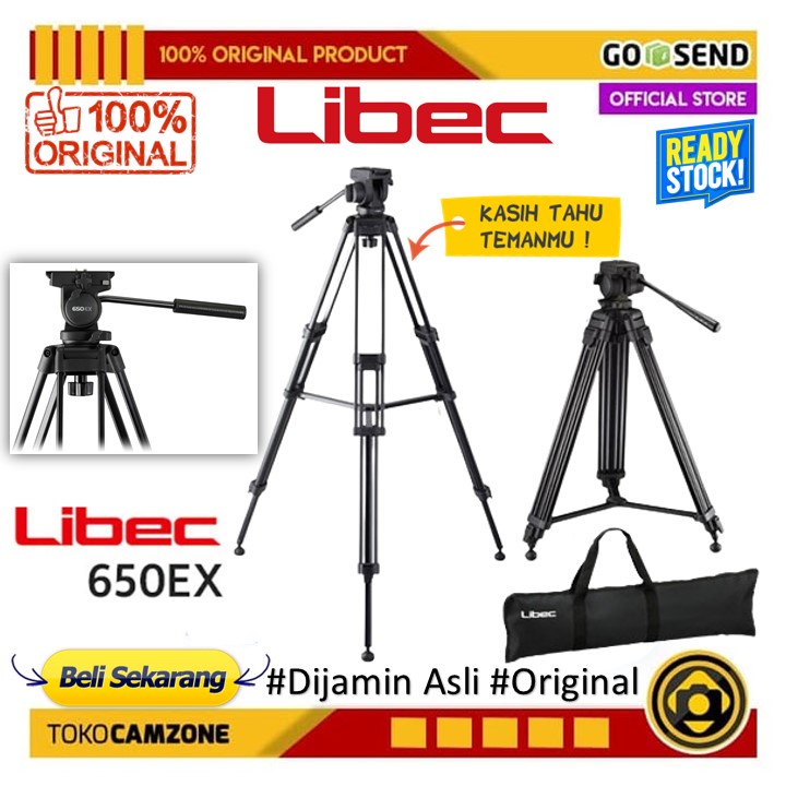 Libec 650EX Video Tripod System / Libec 650EX
