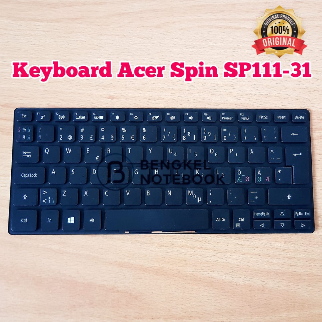 Keyboard Acer Spin SP111-31 SP111-31N SP111-32N SP111-33 SP111-34N