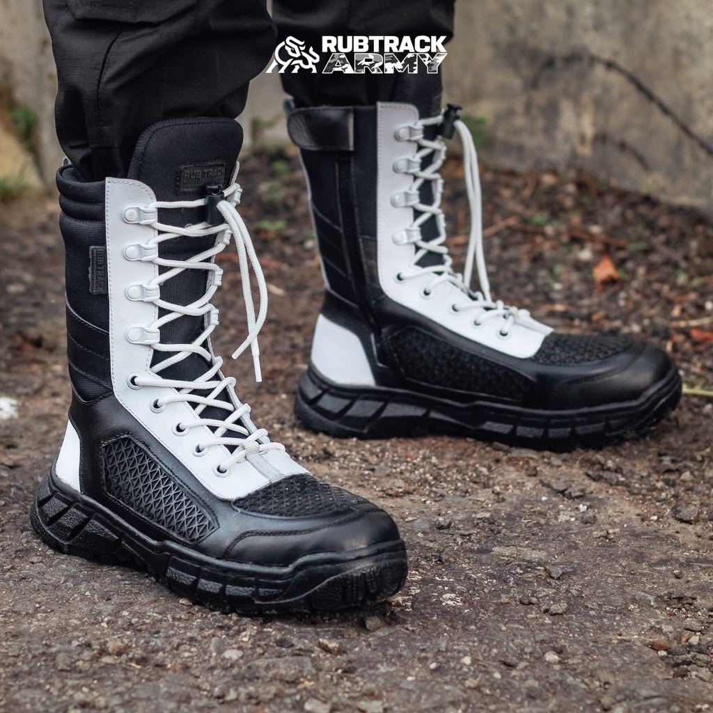 SEPATU PDL TACTICAL RUBTRACK BOA LIBRA PROVOS SEPATU BOOTS PRIA DNAS TNI PROVOS TRACKING HIKING KULI