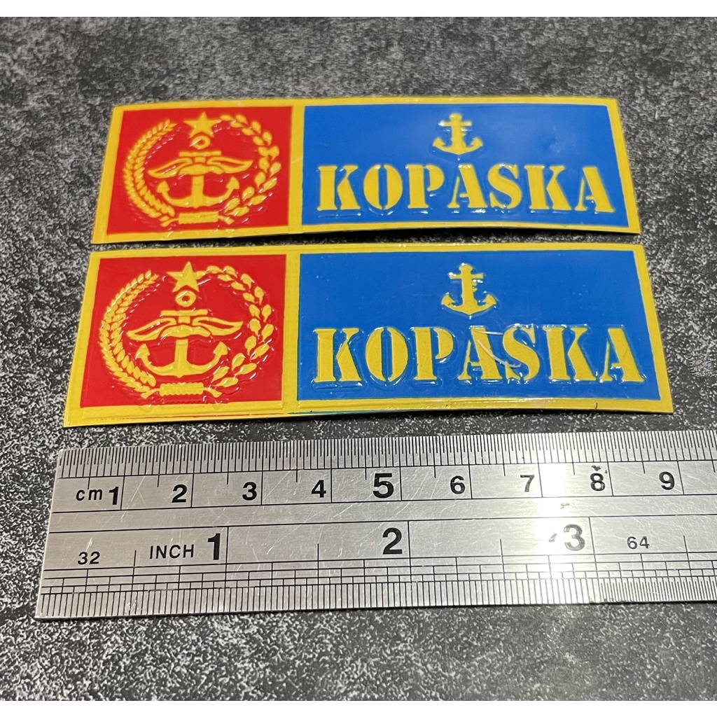 Sticker Plat Kopaska - Stiker Plat Kopaska - Stiker Motor Kopaska