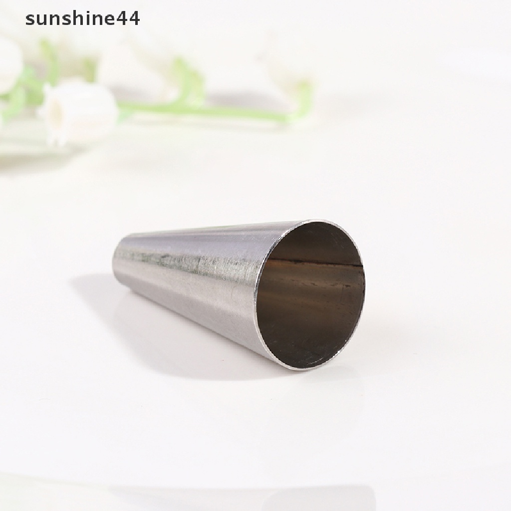 Sunshine Lampu Sorot Led Tenaga Surya #10pcs Spuit Piping Bahan Stainless Steel Untuk Dekorasi Kue