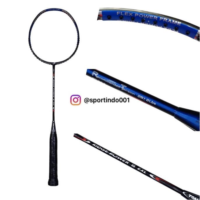 Raket Badminton Toalson Ridge Power 88 KOMPLIT