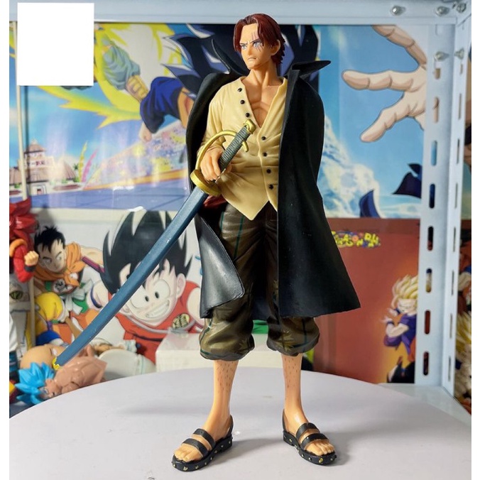 Red Shanks Red Haired One Piece Anime Action Figure Tinggi 22CM