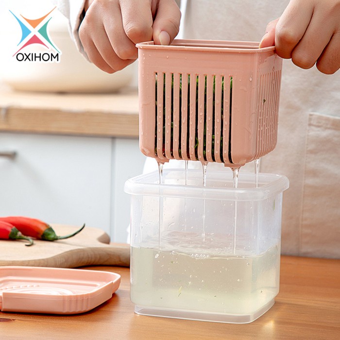 Oxihom Food Container Kotak Tempat Makan Toples Plastik Penyimpanan