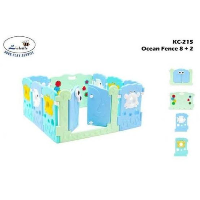 Labeille Play Yard Ocean KC-215 / Pagar Mainan Anak