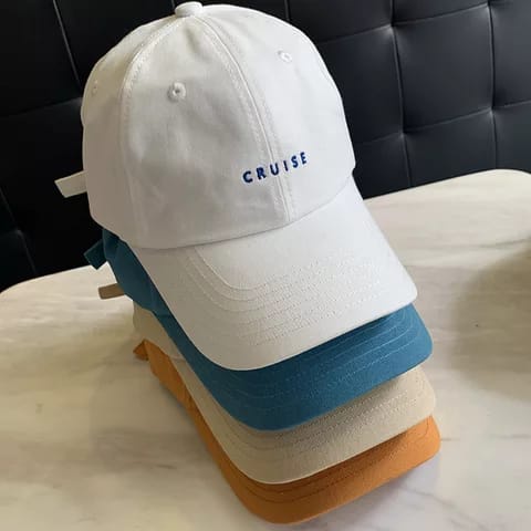 Topi Korea Bordir Cruise Pria Wanita Baseball Distro Dewasa bisa bayar di tempat