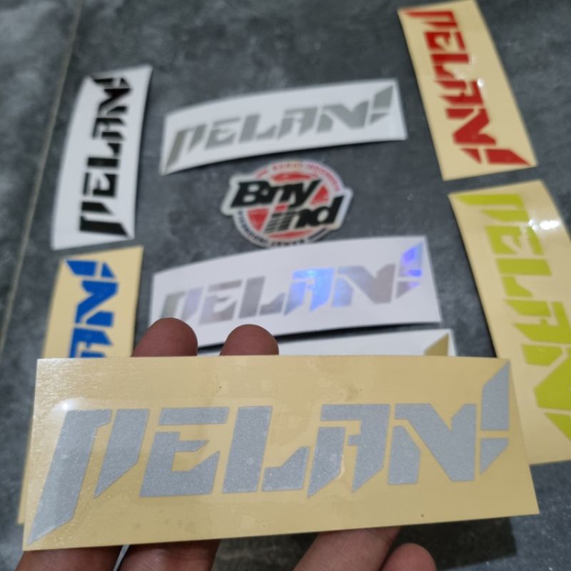 STICKER Stiker PELAN new Cutting