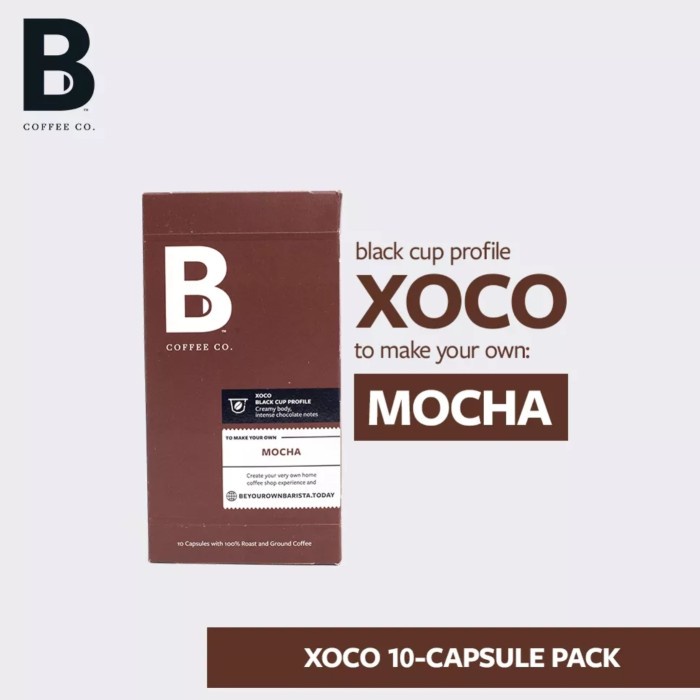 

NEW Nespresso Capsule Compatible MOCHA XOCO kapsul kopi B Coffee IMPORT