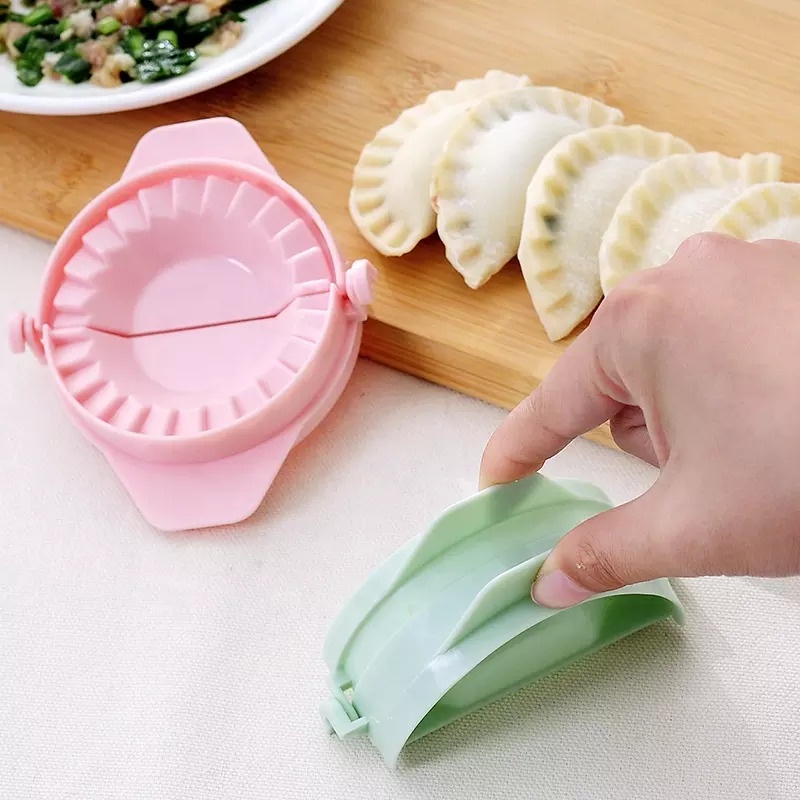 Alat Cetakan Dumpling Pangsit Pastel Gyoza Set Maker Manual Anti Lengket Cetakan Pangsit Praktis TERMURAH TERLARIS