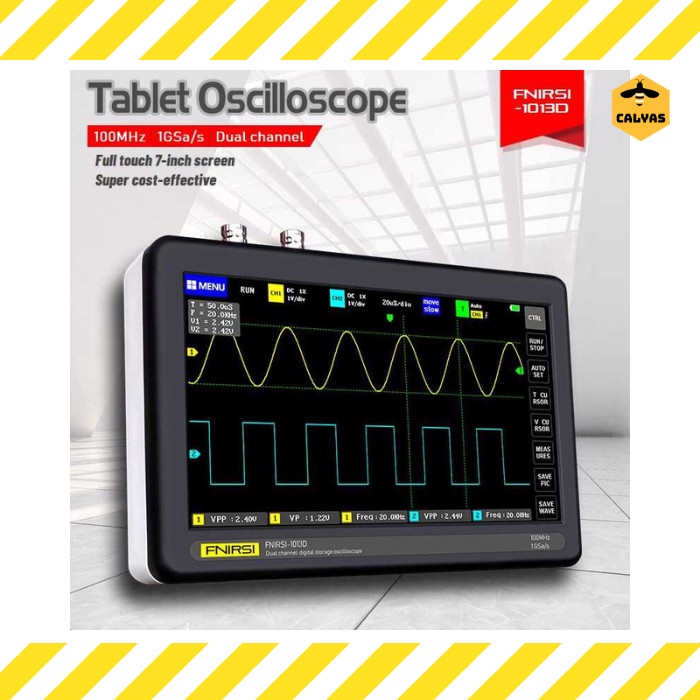 Digital Osiloskop Handheld Portable Dual Channel Oscilloscope FNIRSI