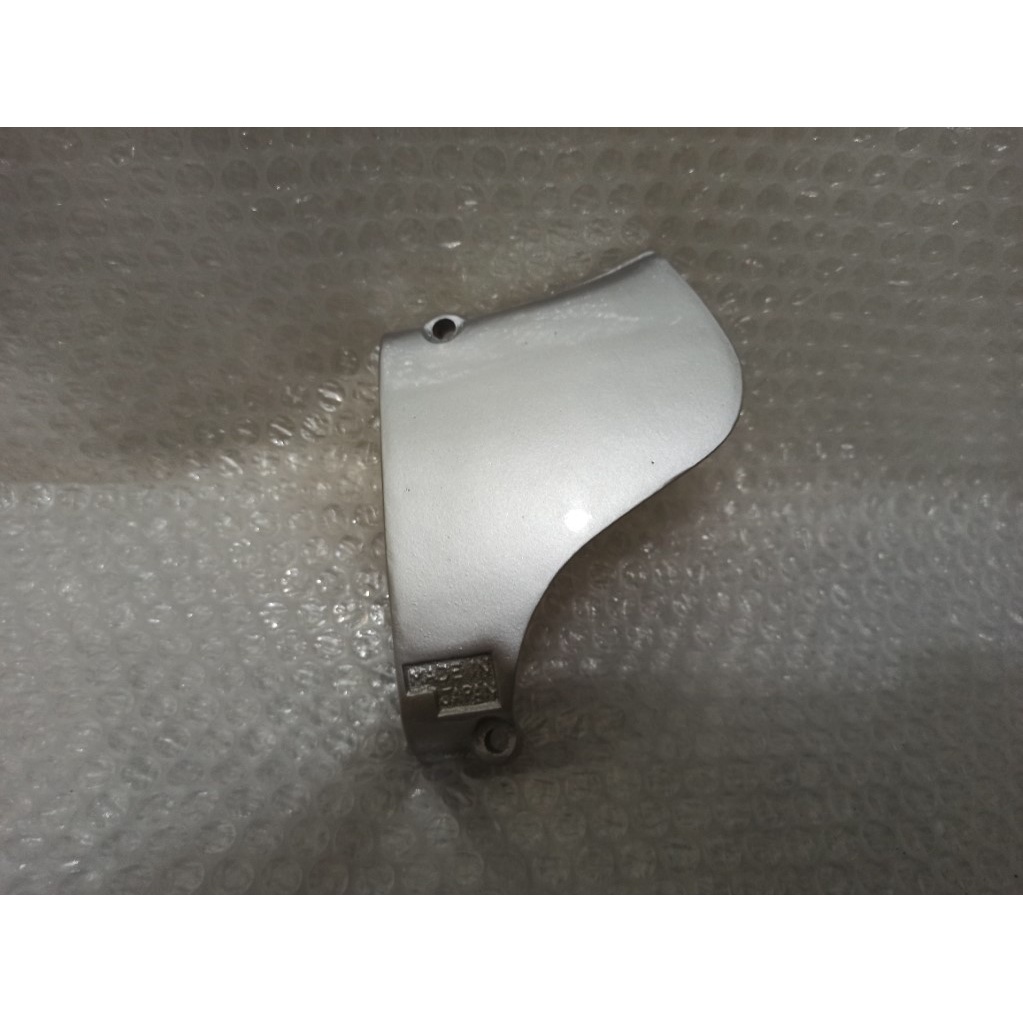 Yamaha DT100 DT125 YZ125 tutup cover rantai tutup gear gir import silver