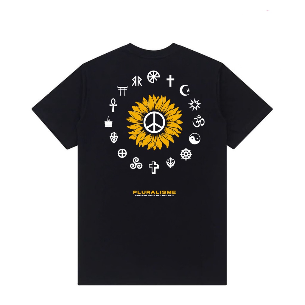 Kaos Pluralisme Toleransi Beragama Kaos Gusdur Baju Pluralisme Panjang Umur Semua Hal Baik