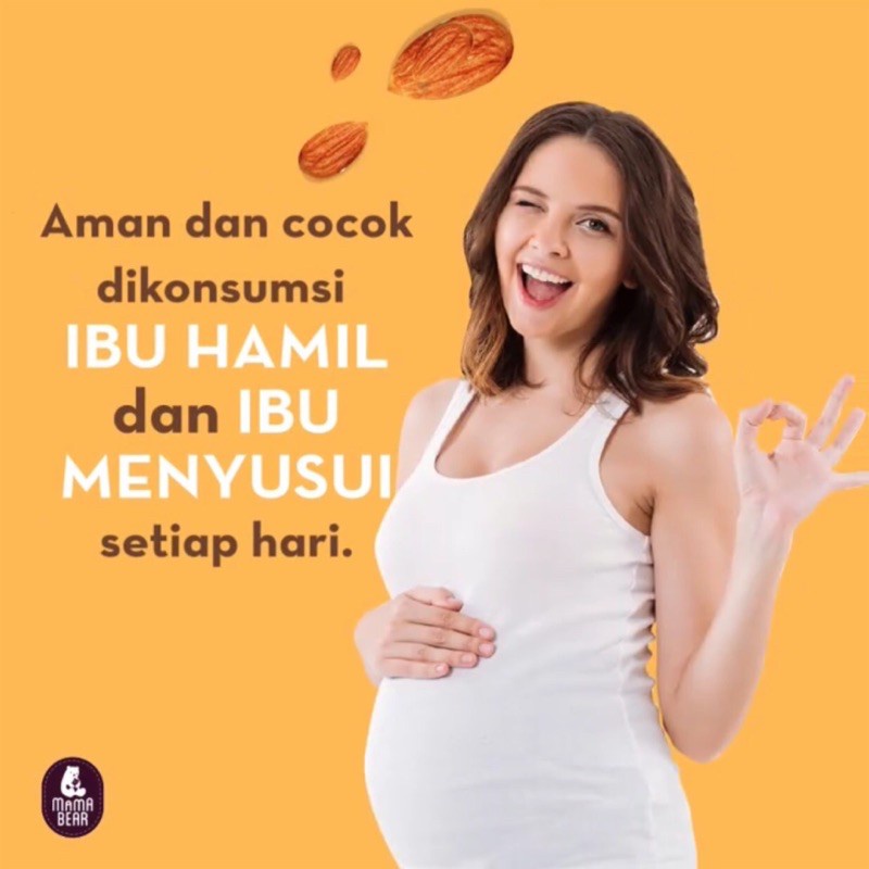 MamaBear Mama Bear AlmonMix Almon Mix Susu Almond + Katuk Pelancar Asi Booster /ASI BOOSTER DAUN KATUK