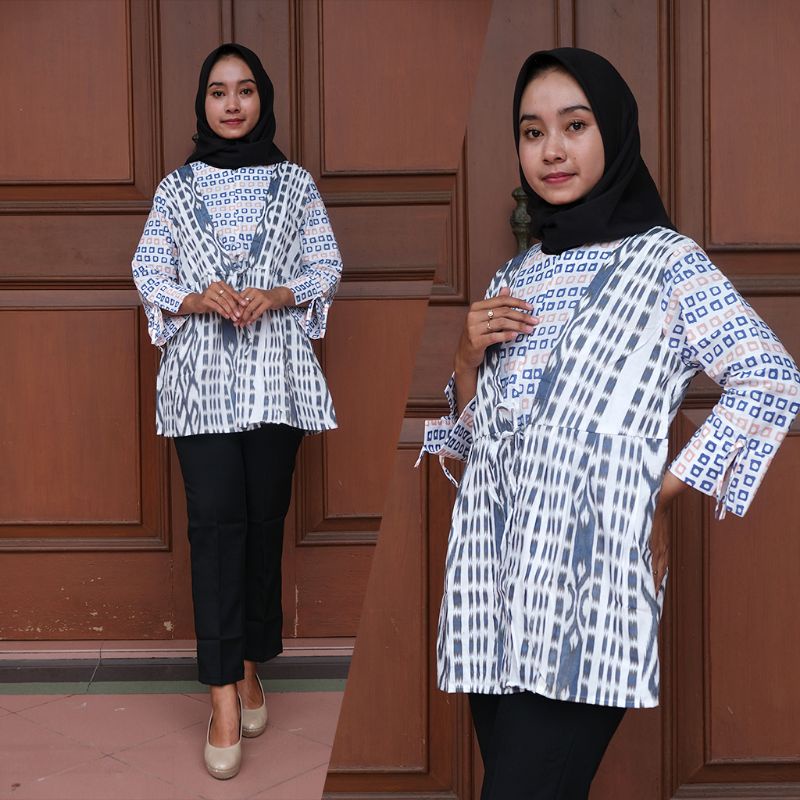 Blus Batik Rompi Etnik - Naira Batik