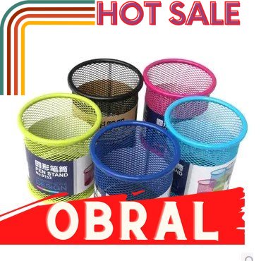 

tempat pulpen/ tempat alat tulis - pen stand/pen holder model lingkaran