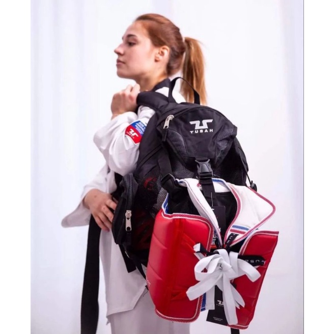 TUSAH - Ez-Fit Backpack Perlengkapan Tas Ransel Latihan Pertandingan Taekwondo