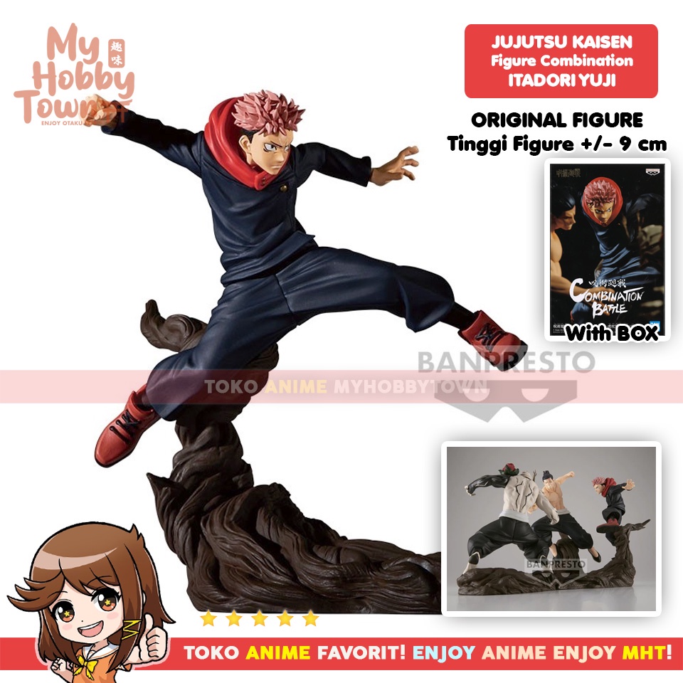 Figure Anime Original Jujutsu Kaisen Itadori Yuji Combination