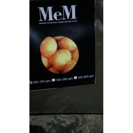 Mem 200-300 Pakan Larva Ikan 250 gram