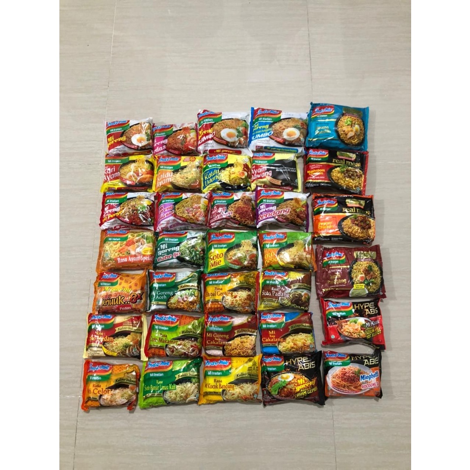 

Indomie Mie Instan Kuah Semua Rasa All Varian