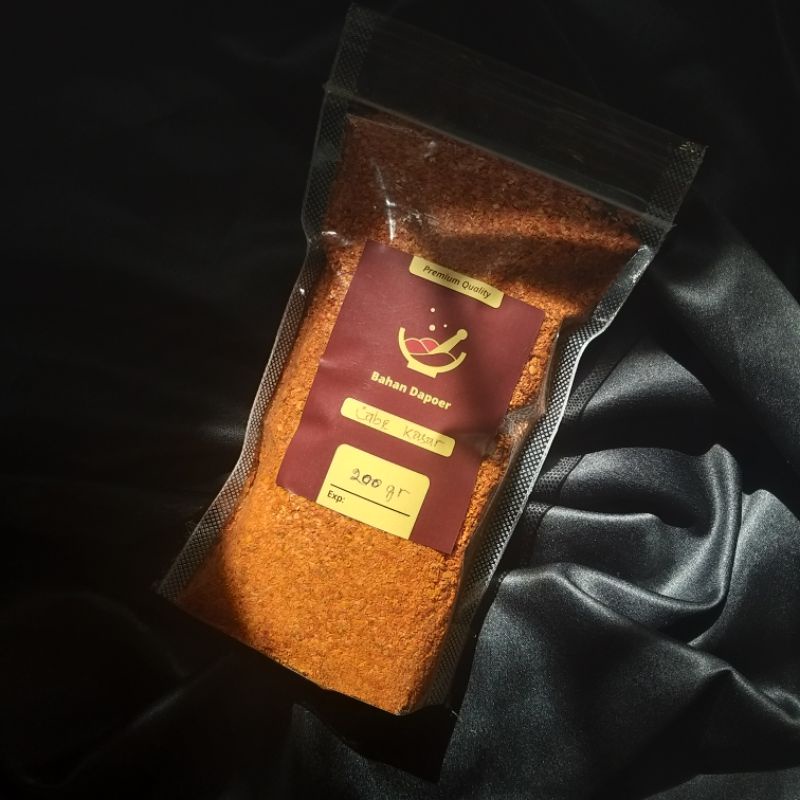 

Cabe Bubuk Kasar / Chili Granule 100% Premium - 200 gram