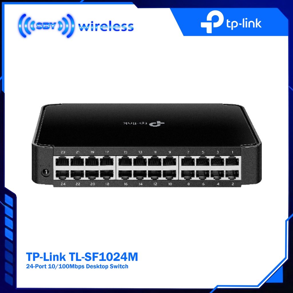 TPLINK TL-SF1024M 24-Port 10/100Mbps Desktop Switch TP Link