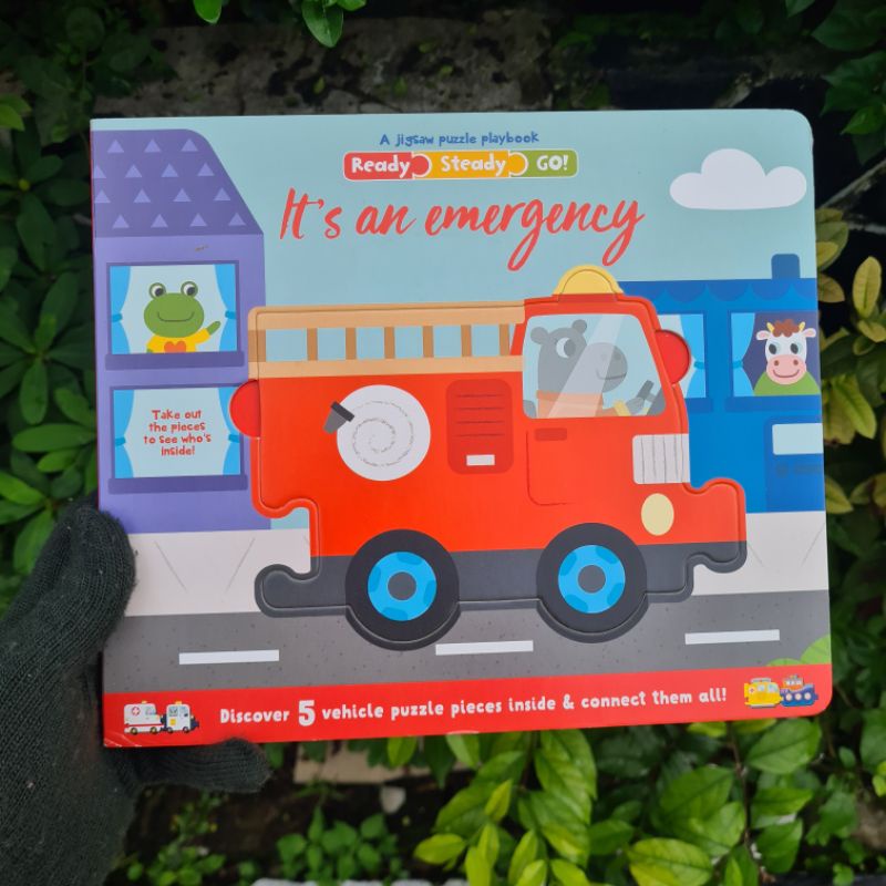 READY STEADY GO IT'S AN EMERGENCY (PUZZLE PLAYBOOK)