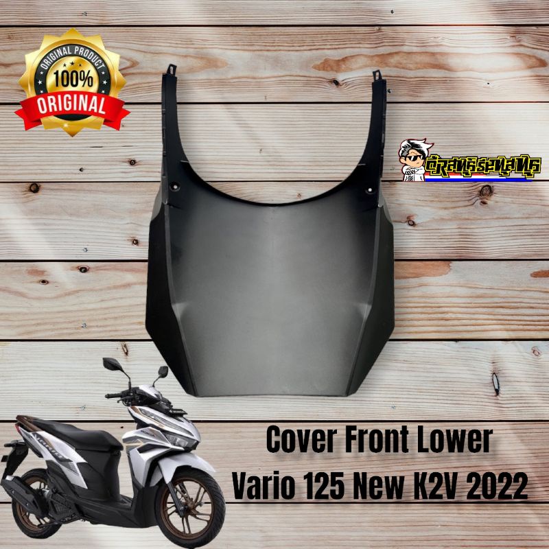 Cover front lower dek paruh lumpur Vario 125 new K2V 2022 original