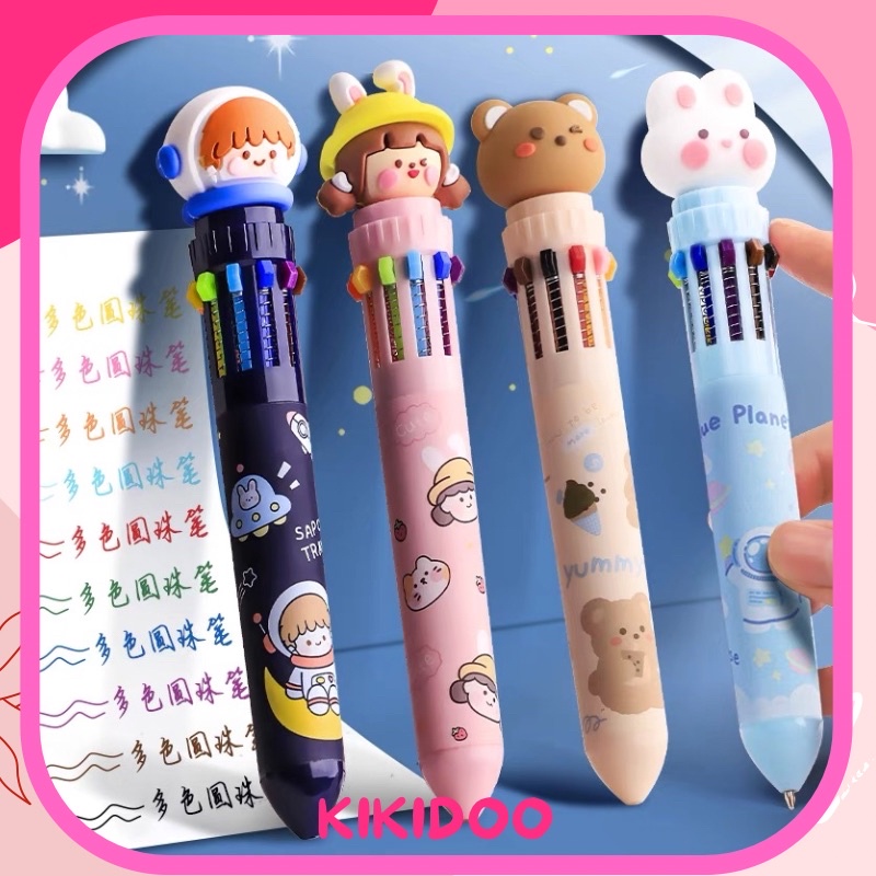 

Kikidoo Pulpen 10 Warna Motif Lucu – Pulpen Cetek Multifungsi Cute RT187
