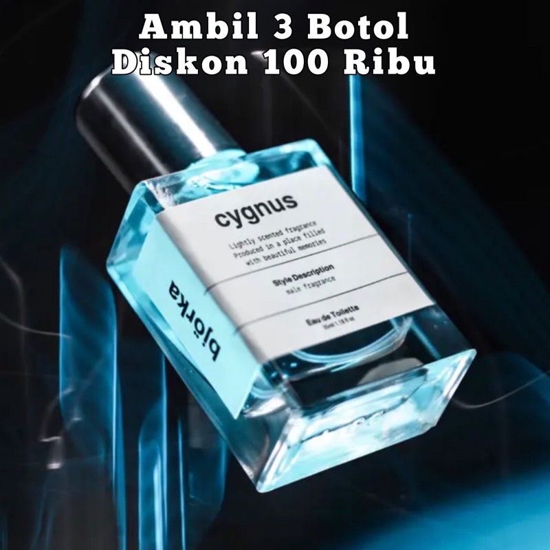 Bjorka CYGNUS Parfum Pria Tahan Lama Murah Inspired Perfume Lokal Terlaris