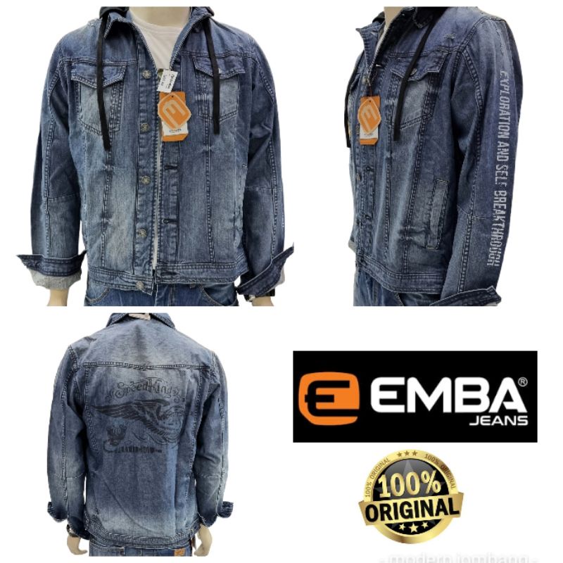 Jaket EMBA Jeans koleksi terbaru ORIGINAL 100%