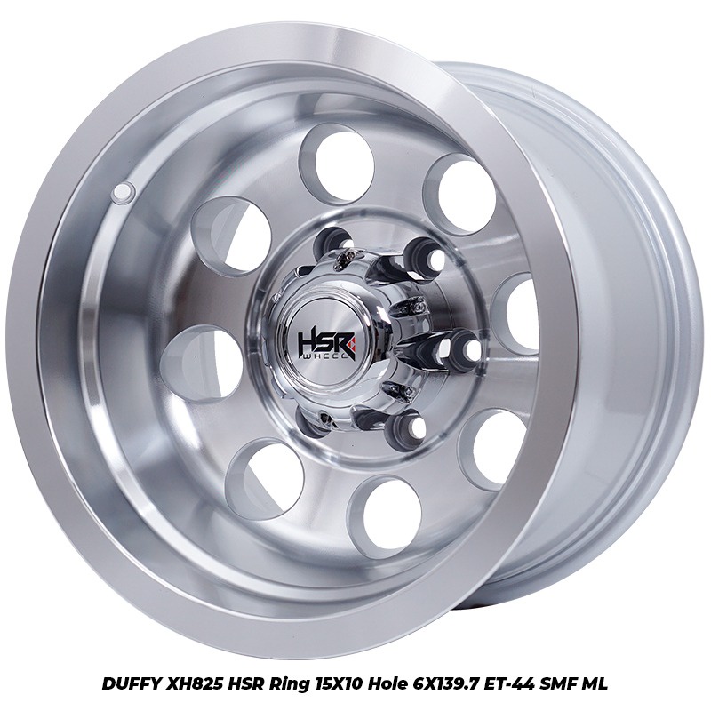 Velg Racing HSR DUFFY XH825 Ring 15x10 Hole 6x139,7 Et.-44 SMFL