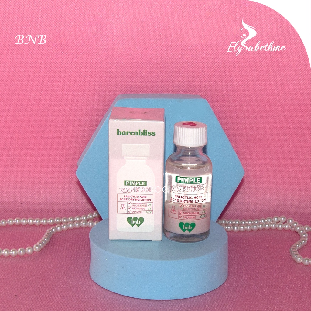 ✿ELYSABETHME✿  BNB BARENBLISS pimple warrior salicylid acid acne DRYING LOTION - obat totol jerawat