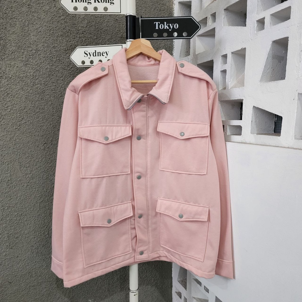 JAKET TEBAL WANITA PRIA 4 POCKET TERBARU