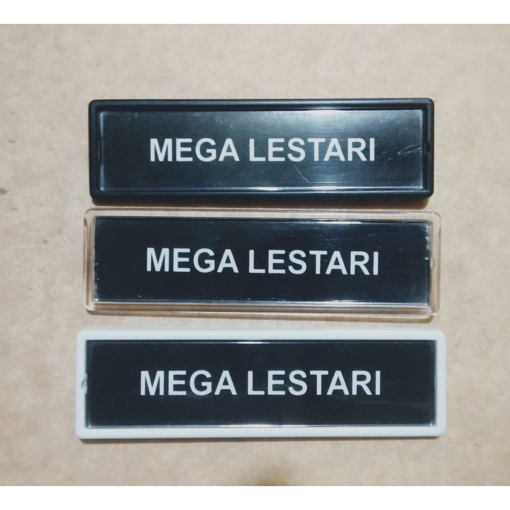 

PAPAN NAMA DADA INSERT PAPER/ PAPAN NAMA /NAME TAG INSERT PAPER 8X2CM/NAMA DADA CUSTOM