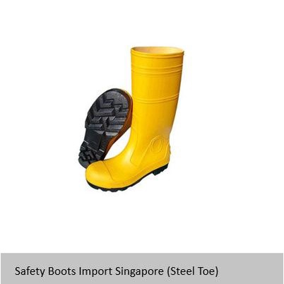 Safety Boots Import Singapore (Steel Toe - 40, Kuning