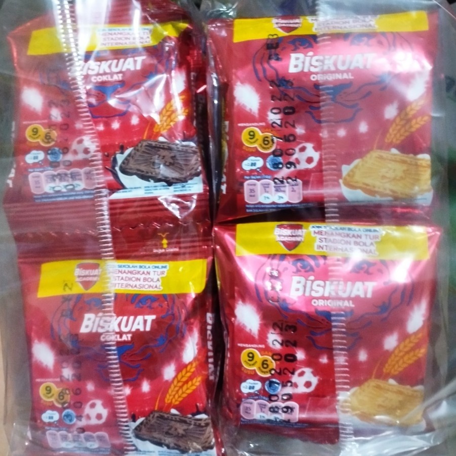 

biskuat coklat dan original