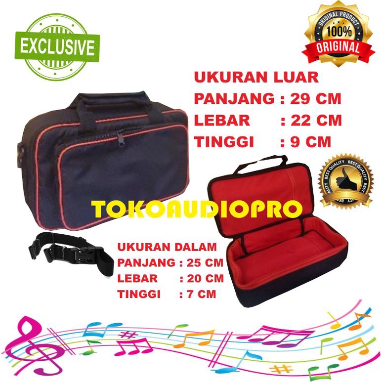 Tas Efek Nux MG-100 MG-300 Softcase Efek Gitar Universal Tas Efek Nux MG100   MG300