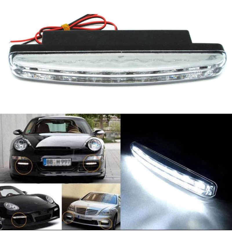 Lampu Fog Light Mobil Daytime LED 6000K 12V - LDN